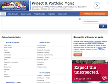 Tablet Screenshot of ecuadorenventa.net